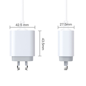 Chargeur rapide USB-C PD 20W certifié SAA, prise murale AU, vente chaude, avec câble de type C pour iPhone <span class=keywords><strong>Apple</strong></span>, adaptateur secteur USB-C 20W - Product Image 4