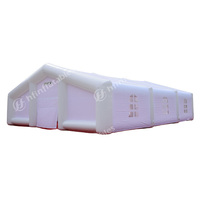 Grand Cube de fête Led lumière blanche grande tente de mariage gonflable à vendre