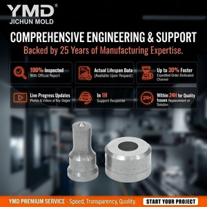 Ensembles de poinçons et matrices sur mesure pour cisailluses SKD11/D2 – Outils de poinçonnage métallique robustes pour la fabrication - Product Image 3