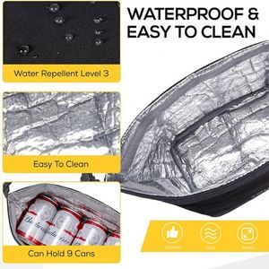 20 Cans Insulated Soft Cooler Bag Large Beach Cooler with Removable Shoulder Strap Portable Cooler Bag for Camping - Product Image 4