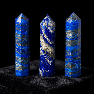 Obelisco de Cristal de Lapislázuli Azul Pulido, Torre de Imagen, Duradero, Decoración para el Hogar, Amuleto del Amor, Columna Curativa, Arte Coleccionable - Product Image 5