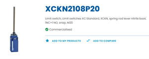 Teleme canique LIMIT SWITCH SENSOR XC XCKN2108P20มาตรฐานแบรนด์ใหม่และของแท้มีสินค้าในสต็อก - Product Image 4