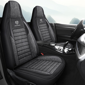 Xiantong New Full-Enclosed Coarse Linen Luxury Five-<b>Person</b> Car Seat <b>Cushion</b> Cover All-Season Universal #2-1107 - Product Image 3