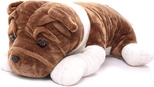 Peluche Realista de <span class=keywords><strong>Bulldog</strong></span> Inglés, Súper Suave, Juguete de Peluche, <span class=keywords><strong>Cachorro</strong></span> de Peluche, Muñeco Personalizado de Mascota - Product Image 2