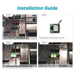 שבב טונר תואם TN2510 עבור אח DCP-L2600D DCP-L2620DW DCP-L2622DW DCP-L2627DW שבבי מחסנית שחורים למדפסת