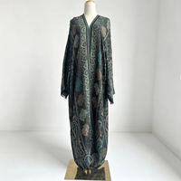 Vêtements islamiques Loriya pour femmes, abaya de luxe en pashmina, style Dubaï, abaya modeste pour femmes, robe musulmane avec hijab