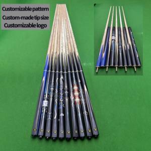 Billiards Room Member PeloSnooker <strong>Cue</strong> 3/4 <strong>Tip</strong> 9mm <strong>Pool</strong> <strong>Cue</strong> 10mm Factory Wholesale Billiards <strong>Cue</strong> 9.5mm Support Customization - Product Image 4