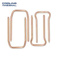 Pipa Panas Tembaga 8mm Qmax Tinggi dengan Wick Sintered Bulat untuk Pendinginan Server GPU Workstation Berdaya Tinggi Kustom OEM