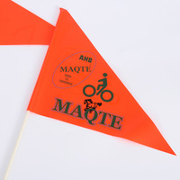 Kart dérive voiture drapeau de sécurité Poussette vélo Atv drapeau de sécurité pôle