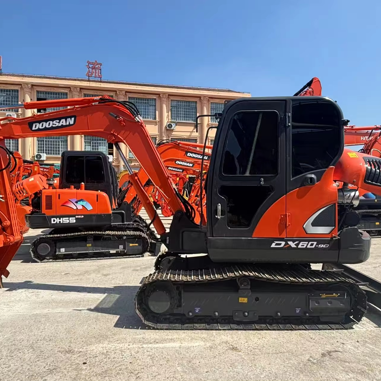 Doosan DX60 DX60-9c DH60-7 DX60W DX80 DX75 DX55 DH35 DH55 б/у мини-экскаватор Mas Maquinaria Municipal Y Ambiental