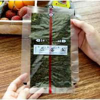 Paquete Individual de Hojas de Alga Nori Tostada para Onigiri Triangular, Envoltorio de Arroz para Sushi, Alga Marina Laminada Personalizada OEM