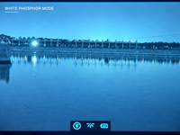 Monoculaire numérique de vision nocturne WiFi portable avec capteur de 1 pouce, détection jusqu'à 1 km pour la chasse et l'observation de la faune UVQ G14