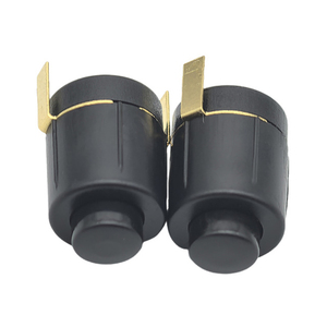 مفتاح ضغط أسود 3A 30V بزر ضغط أمامي، 2 دبوس نحاسي مطلي بالذهب، تشغيل/إيقاف لحظي، للمشاعل الإلكترونية والأجهزة المنزلية - Product Image 5