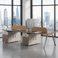Postes de travail modernes pour bureaux, bureaux informatiques de luxe, tables de direction, cloisons de séparation pour employés, ensemble de mobilier de bureau en gros