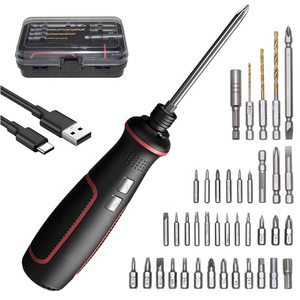 Juego de Destornilladores Eléctricos Inalámbricos Ananke Tools, Mini, Grado Industrial/DIY, Plástico, Batería de Litio de 3.6V 2000mAh, Carga USB, OEM - Product Image 1
