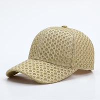 Casquette de baseball et de camionneur personnalisée, vintage, décontractée, sportive, 6 panneaux, 100% coton, maille ajourée, respirante et imperméable, pour l'été et les activités de plein air