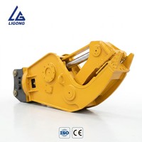 Pulvérisateur de béton de type fixe pour excavatrice de 25-40T, traitement des débris de démolition, puissance de concassage élevée, OEM disponible