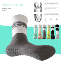 Chaussette de Yoga Pilates Grip personnalisée pour femmes Chaussette de Pilates Ballet de Danse Chaussette de Yoga antidérapante Chaussette de Pilates avec logo personnalisé