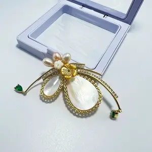 High-End Custom Wholesale Ladies Banquet Accessory Decorative Brooch For Cufflinks Pins Buckles Corsage