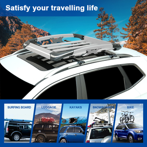 Porte-bagages de toit universel pour SUV Camion <span class=keywords><strong>Panier</strong></span> de toit de voiture Porte-bagages de voiture pour Subaru Jeep Toyota Autres modèles - Product Image 4