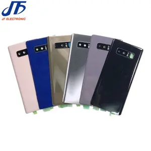 Rear Door Housing For Samsung Galaxy Note 8 Battery Cover Glass Case Back Cover With Camera Lens