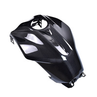 Couvre-réservoir de moto en fibre de carbone véritable 3K de haute qualité 2018+, accessoire de modification adapté à la Yamaha MT07