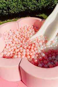 Globalltoy Ensemble de jeu doux rose pour les tout-petits Baby Ball Pit Slide et Ocean Balls Aire de jeux intérieure sûre pour la fête d'anniversaire - Product Image 6