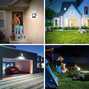 Nhà Máy OEM 50W Năng Lượng Mặt Trời Dẫn Nhẹ Lũ Lụt Ánh Sáng Bức Tường Ánh Sáng Ip65 Radar Cảm Biến Chuyển Động Xách Tay Có Thể Sạc Lại Nhôm Có Thể Gập Lại Chiếu Sáng Shcet - Product Image 5