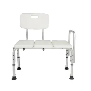 स्वास्थ्य देखभाल बाथरूम उपकरण एल्यूमीनियम स्नान बेंच बड़ी कुर्सी बौछार