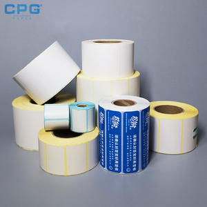 BPA Free High Tack 2X3 Inch Direct Thermal Labels Clear Barcode <b>Printing</b> 4x6 Logistics Warehouse Thermal Shipping Labels - Product Image 1
