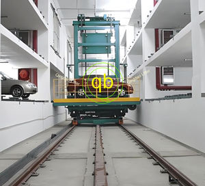 Système de stationnement hydraulique multi-espaces de stockage vertical d'ascenseur de stationnement de <span class=keywords><strong>garage</strong></span> d'empilage de voiture indépendant entièrement automatique - Product Image 5