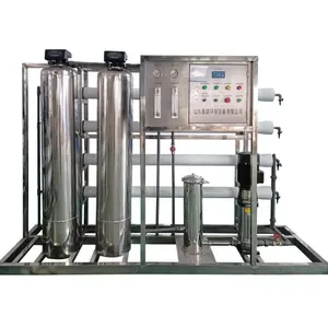 Sistema de purificação de água, tratamento de filtro de água 2000L/H, filtro de osmose reversa, água Ro, fábrica, máquinas de tratamento de água potável