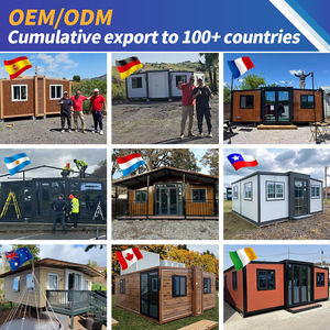 Su Geçirmez 40Ft 20Ft Prefabrik Ek Bina Mobil Genişletilebilir Konteyner Ev 2 Yatak Odalı Prefabrik Hafif Çelik Taşınabilir Ev - Product Image 3