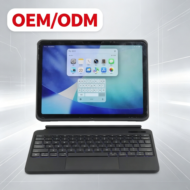 The Leather case and Keyboard Are Combined Into One Detachable with Led Battery  Display Backlit  for iPad 10th Gen 10.9-Inch
