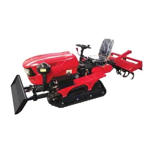 Paddy Field And Dry Field Tractor Agriculture Mini Crawler Small Tractor With Competitive Price