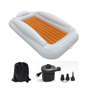 Cama de Viaje Inflable para Niños Pequeños con Parachoques de Seguridad, Colchón de Aire Portátil para Niños, Cama Inflable para Viajes y Campamentos - Product Image 3