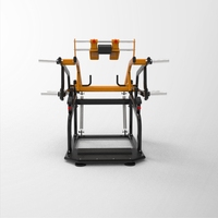 Équipement de fitness personnalisé en usine : Station de squat professionnelle, appareil d'entraînement des jambes réglable, Hack Squat pour le renforcement musculaire des jambes