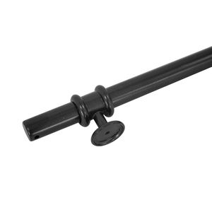 Modern Minimalist Nordic American <b>Bathroom</b> <b>Drawer</b> Cabinet Door Handle Vietnam Zinc Alloy <b>Black</b> - Product Image 2