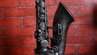 Vintage nostalgique Saxophone modèle accessoires décorations maison Bar boutique vitrines armoires à vin décorations créatives