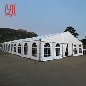 10x15 М алюминиевая структура выставочный Свадебный роскошный шатер для продажи
