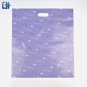 ITG <b>Plastic</b> Garment Bag Extra Durable Flat-top <b>Tote</b> Shopping Storage - Product Image 4