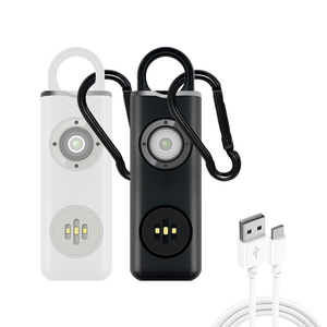 Alarma Para Niños Llavero De Autodefensa Recargable Venta Al Por Mayor Alarma De Seguridad Personal Llavero Damas - Product Image 1