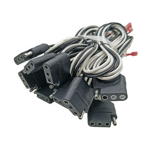 Conector Plano SAE de 4 Pines, Macho y Hembra, 12V, Arnés de Cableado para Luces de Remolque, para Barco, RV, Cámper - Product Image 4