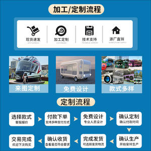 Chariot de restauration pour le commerce extérieur, chariot multifonctionnel, stand de marché nocturne, barbecue, friteuse, boissons froides, thé au lait, glaces - Product Image 2