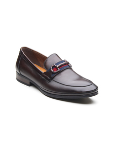 Mocasines de cuero importado para hombre, con punta redonda, sin cordones, formales, con forro de cuero DD y suela de Ortholite TPR. - Product Image 2