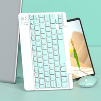 Clavier portable sans fil ABS Slim 78 touches OEM suédois/turc pour tablette et ordinateur de bureau iPad