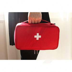 Botiquín de Primeros Auxilios Portátil Personalizado, Nuevo Diseño, Bolsa de Medicamentos para Viajes al Aire Libre, Organizador de Almacenamiento Hecho de Poliéster - Product Image 1