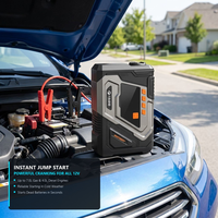YILIE F1500 LiFePO4 Jump Starter dengan Pompa Udara 10800mAh 12V Penguat Baterai Mobil 25mm Pengisi Angin Ban Grosir Pabrik
