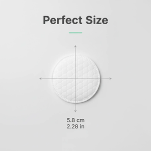 Almohadillas Desmaquillantes de Algodón Natural, Paquete de 160 Unidades (2 Paquetes de 80 Unidades Cada Uno), Ecológicas, Más Vendidas - Product Image 3