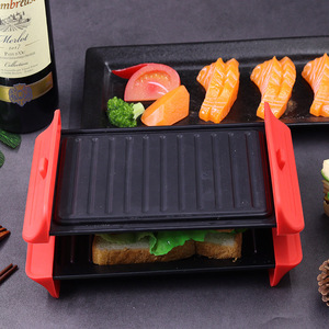 Parrilla larga para <span class=keywords><strong>microondas</strong></span> de la mejor calidad, para <span class=keywords><strong>microondas</strong></span> sandwichera, placa para parrilla de carne para <span class=keywords><strong>microondas</strong></span> - Product Image 2